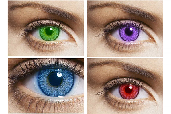 цветные контактные линзы